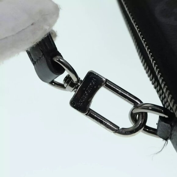 LOUIS VUITTON Monogram Eclipse Double Phone Pouch Gray - Picture 8 of 16